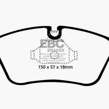 EBC 99-02 BMW Z3 2.5 Yellowstuff Front Brake Pads, Ophalen of Verzenden, Nieuw