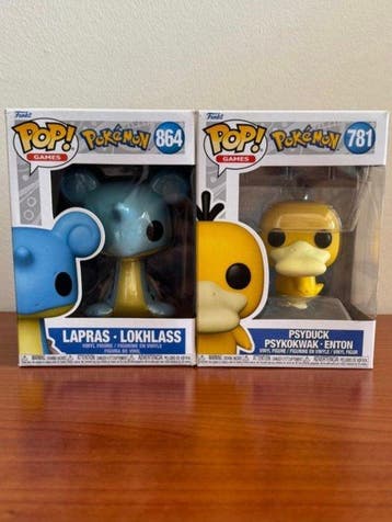 Funko - Funko Pop Pokémon Lapras Lokhlass #864 - Psyduck