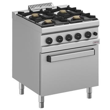 Diverso by Diamond Fornuis + Oven | Gas | 4 Branders + 2/1 G, Ophalen of Verzenden, Nieuw in verpakking