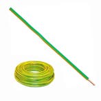 Nexans VD Installatiedraad 2,5mm2 geel groen H07V-U - 100, Ophalen of Verzenden, Nieuw