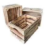 Houten kistje nieuw - handgreep  L40cm xB30cm xH23cm, Minder dan 50 cm, Nieuw, Minder dan 50 cm, Ophalen of Verzenden