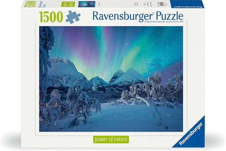 Dansend Noorderlicht Puzzel (1500 stukjes) | Ravensburger -, Hobby en Vrije tijd, Denksport en Puzzels, Nieuw, Verzenden