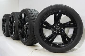 Audi A5 S5 B10 18 inch velgen Goodyear Winterbanden Originee, 18 inch, Gebruikt, Velg(en), Winterbanden