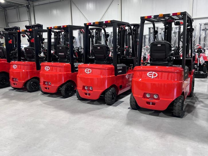 Elektrische heftruck | 2.500 kg | Triplex 4.8 | Sideshift, Zakelijke goederen, Machines en Bouw | Heftrucks en Intern transport