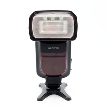 Neewer 750 II Flitser Nikon (Occasion) + 1 jaar Garantie, Ophalen of Verzenden, Zo goed als nieuw, Kantelbaar