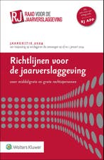 Richtlijnen voor de jaarverslaggeving, middelgrote en grote, Verzenden, Gelezen