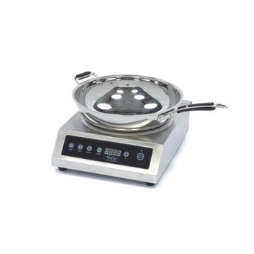 Wokbrander - Ø 26 cm - 3500W - Inductie, Verzenden, Nieuw, 3 kookzones of minder, Inductie