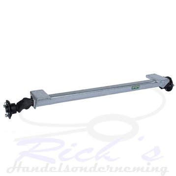 Torsie as AL-KO waterdicht - 750KG - 100x4 - pad 1000 mm /, Ophalen of Verzenden, Nieuw