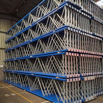 Gebruikte JH MPB palletstelling 3000x3600x1100mm (hxbxd) 2