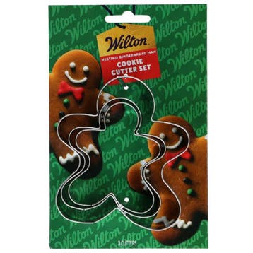 Wilton Uitsteker Nesting Gingerbread Man Set/3, Verzenden, Nieuw