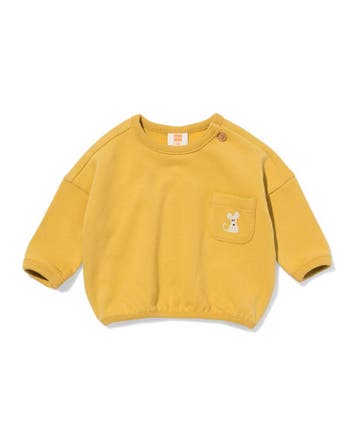 HEMA Babytrui sweatstof muizen olijf, Verzenden, Nieuw