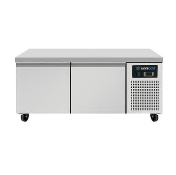 Unnicool Koelwerkbank | Laag Model | 2 Laden 1/1 GN | -2°C/+, Ophalen of Verzenden, Nieuw