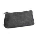 Bombata Denim Etui - Driehoek - Kunstleer - Zwart, Verzenden, Nieuw