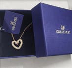 Swarovski - Figuur - Hart met zwaan hanger ketting -, Antiek en Kunst