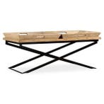 Bijzettafel massief mangohout | retourdeal 57% korting, Minder dan 45 cm, IndustriÃ«le stijl, Nieuw, Ophalen of Verzenden