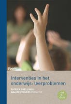 9789462365469 Interventies in het onderwijs: leerproblemen, Boeken, Schoolboeken, Verzenden, Zo goed als nieuw, Patrick Snellings