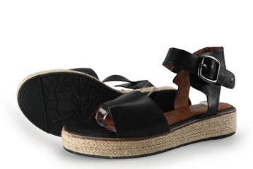 No Stress Sandalen in maat 40 Zwart, Kleding | Dames, Schoenen, Verzenden, Zwart, Sandalen of Muiltjes, Zo goed als nieuw