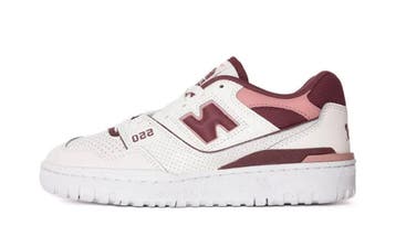 New Balance 550 Washed Burgundy (W), Nieuw