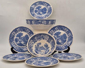 Eetservies (8) - Villeroy & Boch Mettlach – Geschirr-Set, Antiek en Kunst