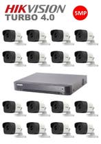 Hikvision Compleet Systeem 5 Megapixel Bullet + 2TB, Ophalen of Verzenden, Nieuw