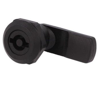 Kunststof kantelslot - dubbelbaard D5 - M22 - 12mm afsluithe, Doe-het-zelf en Verbouw, Hang- en Sluitwerk, Ophalen of Verzenden