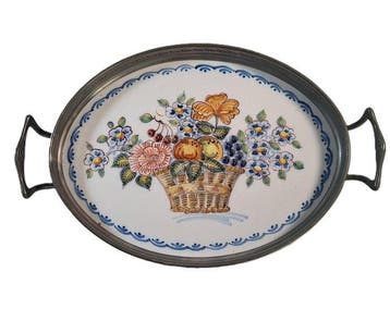 Harlingen - Dienblad - Aardewerk