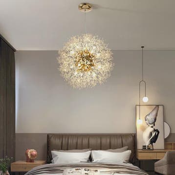 Moderne Bloemvormige LED Hanglamp - Sterrenhemel Effect voor, Verzenden, Nieuw