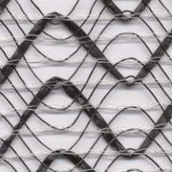 Deco-lux Wave Mesh Zwart, Ophalen of Verzenden, Nieuw