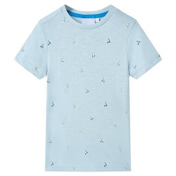 vidaXL Kindershirt 104 lichtblauw, Kinderen en Baby's, Verzenden, Nieuw