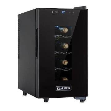 Klimaatkast Wijnkoeler Wijnkoelkast Drinkkoeler 23L Zwart, Zonder vriesvak, Refurbished, Ophalen of Verzenden, Minder dan 75 liter