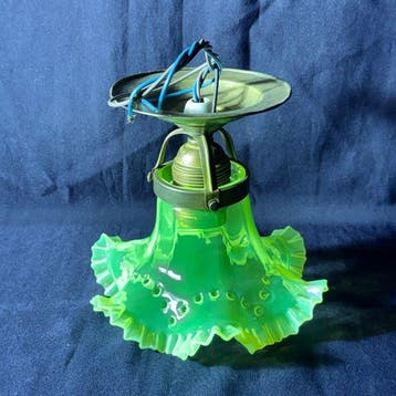 Hobnail - Jugendstil - Plafondlamp met lampenkap - Glas