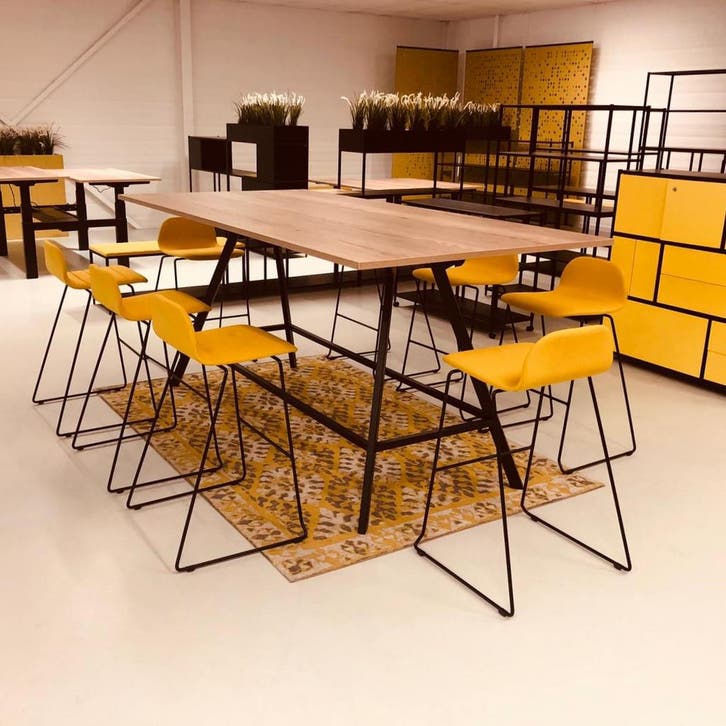 Bridge bartafel, 160x160cm, 110 cm hoog, Huis en Inrichting, Tafelonderdelen, Nieuw, Ophalen of Verzenden