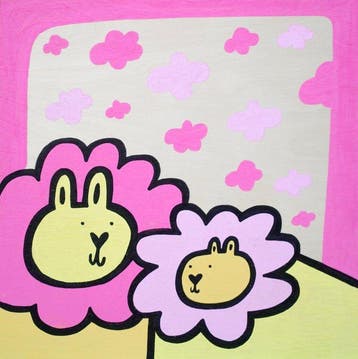 Kev Munday - Wooden Cloud Lions