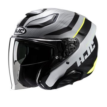 HJC F31 Naby Zwart Grijs Jethelm, Nieuw met kaartje, Heren, Verzenden, HJC