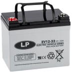 Landport EV12-33 / EV12033 AGM Deep Cycle accu, origineel, Verzenden, Nieuw
