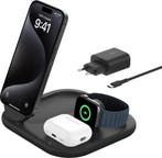 Belkin - BoostCharge Qi2 - 3-in-1 Magsafe Charging Stand..., Telecommunicatie, Verzenden, Nieuw