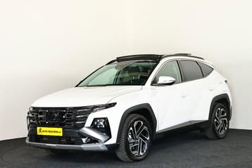 Zakelijke Lease |  Hyundai Tucson 1.6 T-GDI PHEV Premium 4WD, Automaat, Gebruikt, Overige brandstoffen, Wit