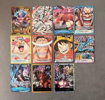 Bandai - 11 Onvolledige set - One Piece, Nieuw
