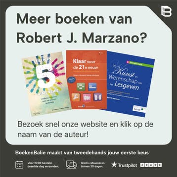 Leren in 5 dimensies - Robert J. Marzano 9789023249740, Verzenden, Gelezen, Robert J. Marzano