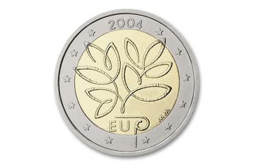 2 euro Toetreding EU 2004 - Finland, Postzegels en Munten, Munten | Europa | Euromunten, Verzenden