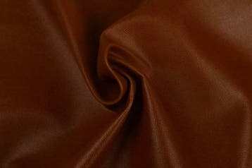 Imitatieleer - Cognac - Per 10 of 30 meter, Bruin, 120 cm of meer, Leer of Kunstleer, Ophalen of Verzenden