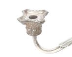 2 zilveren kandelaren a double usage, China, ca. 1890