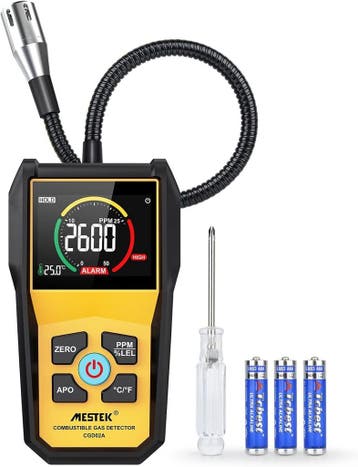 Digitale Gasmelder | Flexibele Sonde | Tweedekansje, Ophalen of Verzenden, Zo goed als nieuw, Overige meters