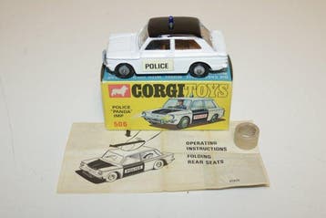Corgi Toys 1:43 - Modelauto - Corgi Toys 506 Police Panda, Nieuw
