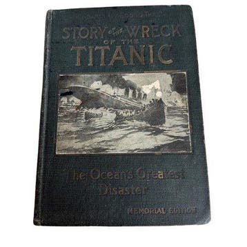 L.H. Walter - RMS TITANIC White Star Line 1912 book original