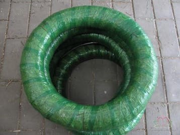 Strokrans Strokransen 80 cm GEWIKKELD Grote krans, Ophalen of Verzenden, Nieuw