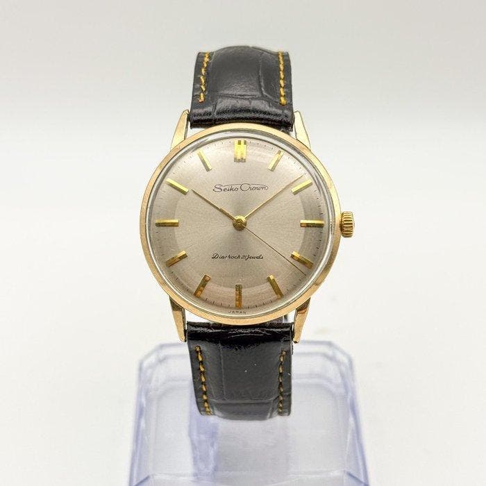 Seiko - Crown - Zonder minimumprijs - J14036 - Heren - 1960, Sieraden, Tassen en Uiterlijk, Horloges | Antiek