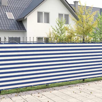 vidaXL Balkon Privacy Scherm 180 x 400 cm Stof met, Verzenden, Nieuw