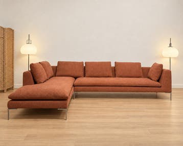 NIEUW BB Italia Charles Hoekbank + GARANTIE | NP €17.500, Hoekbank, Ophalen of Verzenden, Vierpersoons of meer, Design Bank Bankstel Zetel Hoekbank B&B Italia