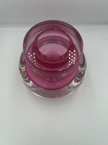 Glasfabriek Leerdam - Olaf Stevens - Vaas - Glas - Unica, Antiek en Kunst